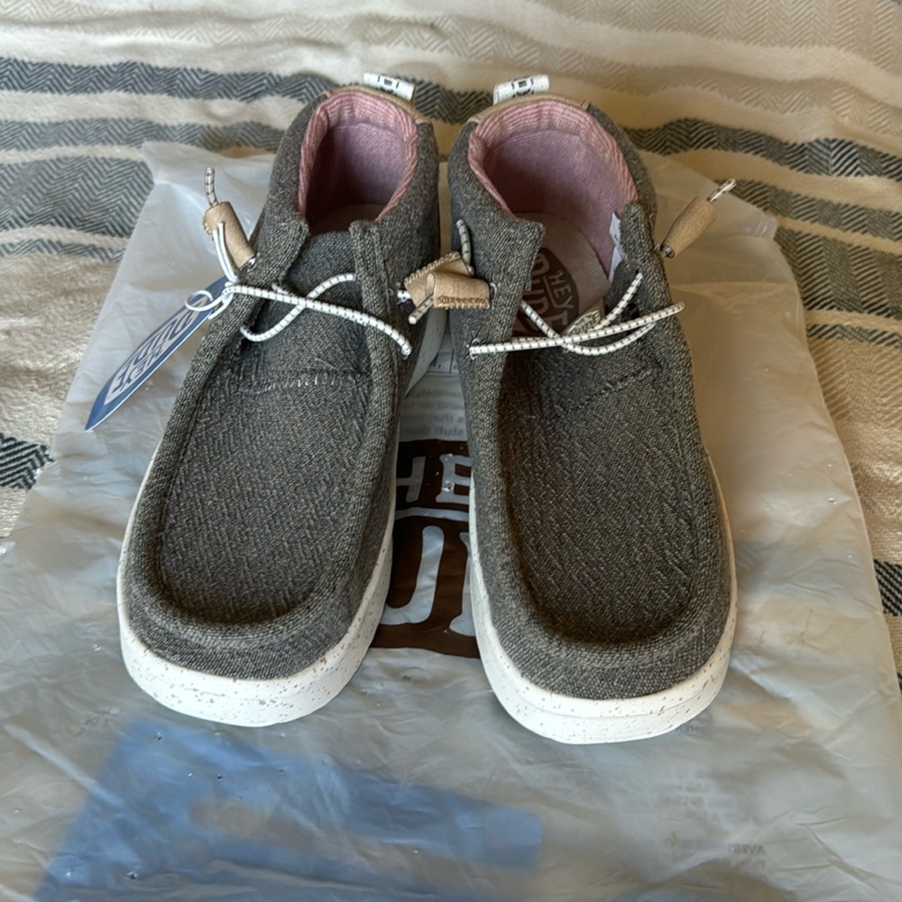 Awesome hey dude boots, just too small for me